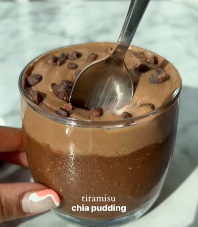 Tiramisu Chia Pudding