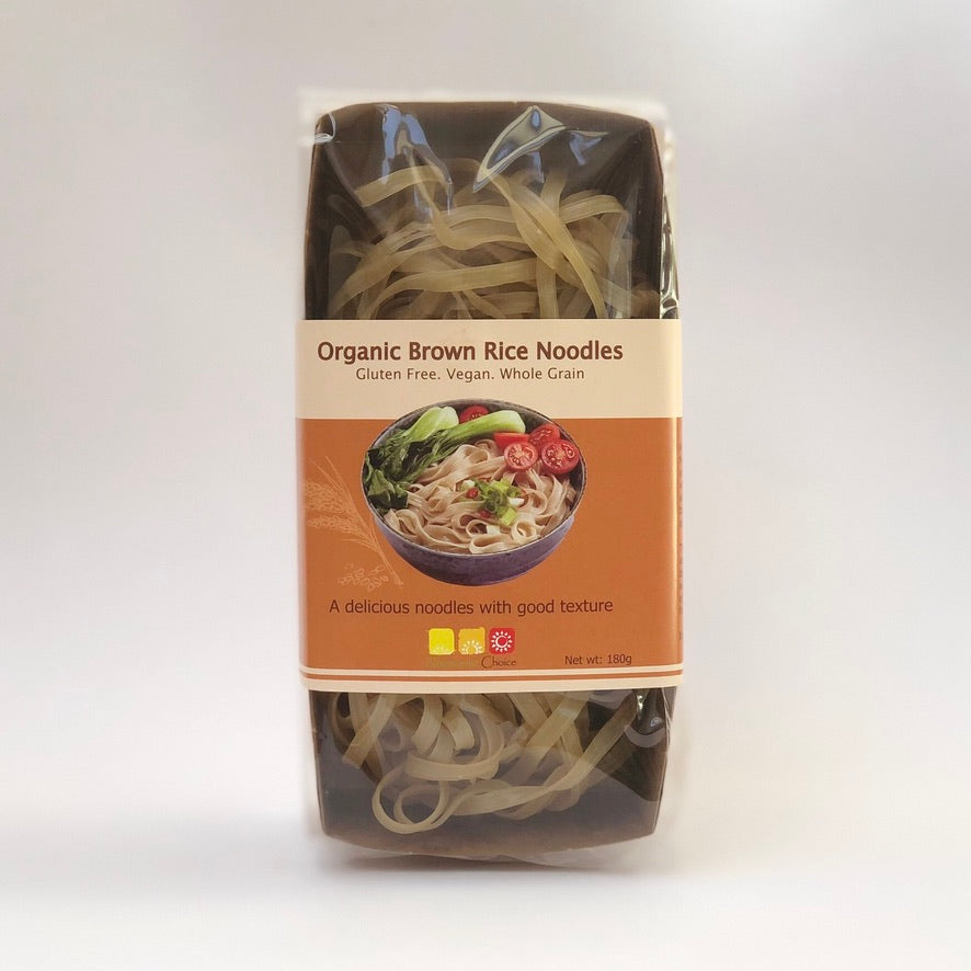 Organic Gluten - Free Rice Noodles - Nutritionist Choice - Brown Rice Noodles