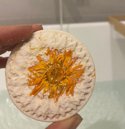 Bath Bombs - Wandearah Wellness - Calendula, Petitgrain, Black pepper & Chamomile