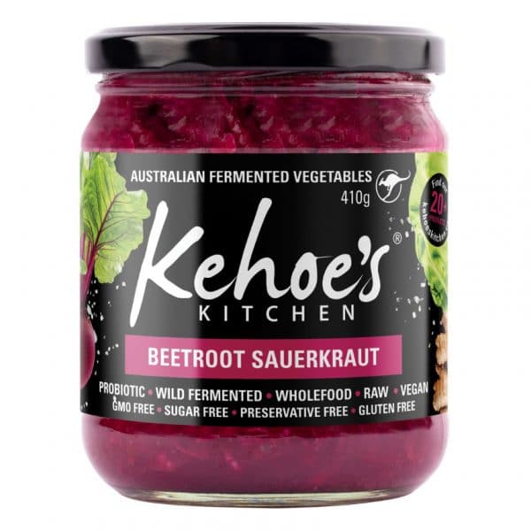 Beetroot Sauerkraut - 410g - Kehoe's