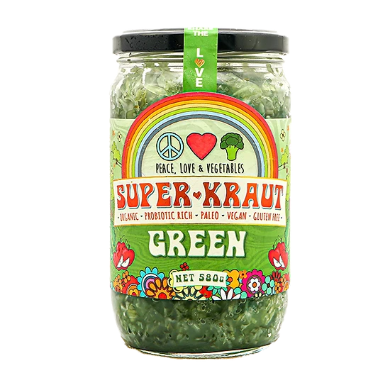Green Superkraut - 650g - Peace Love & Vegetables -