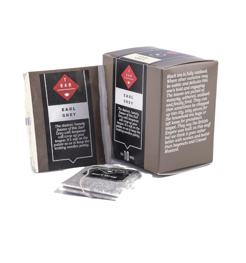 Boxed Tea bags - TBar - 10 Pack - Earl Grey