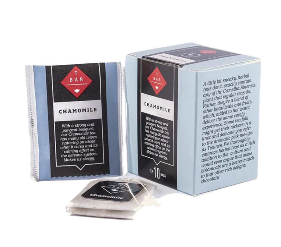 Boxed Tea bags - TBar - 10 Pack - Chamomile