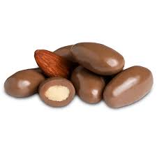 Scorched Almonds - Milk Choc Coated - 120g -