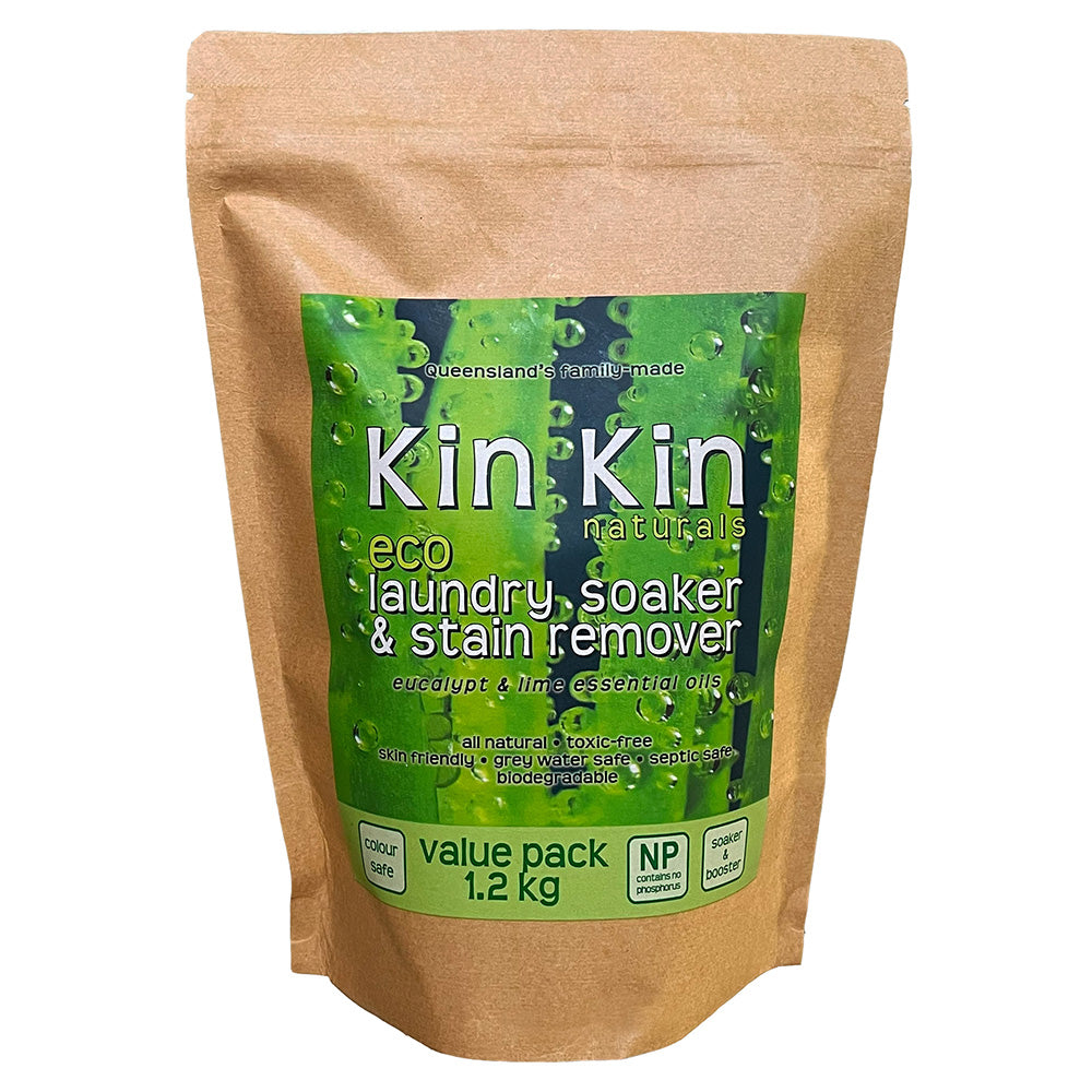 Laundry Soaker - Eucalypt & Lime Essential Oils - Kin Kin Natural - 1.25kg