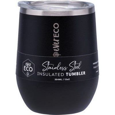 Insulated Tumbler - 354ml - Ever Eco - Onyx