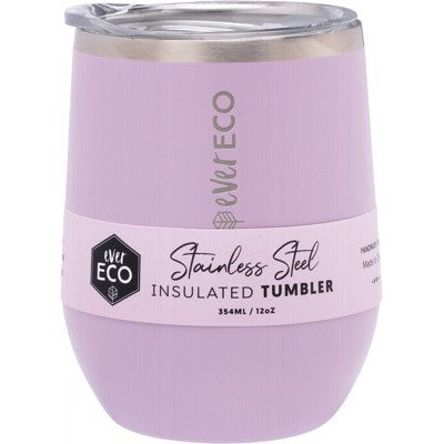 Insulated Tumbler - 354ml - Ever Eco - Byron Bay Lilac