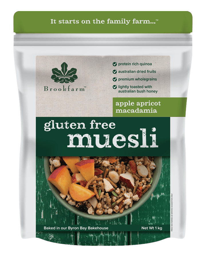 Brookfarm - Muesli - Gluten Free Apple Apricot - 950g – Illalangi ...