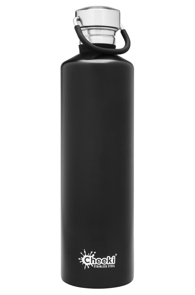 Cheeki - 1 Litre - Classic Insulated Bottle - Black