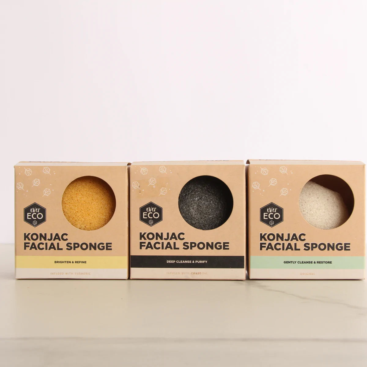 Konjac Facial Sponge - Ever Eco -