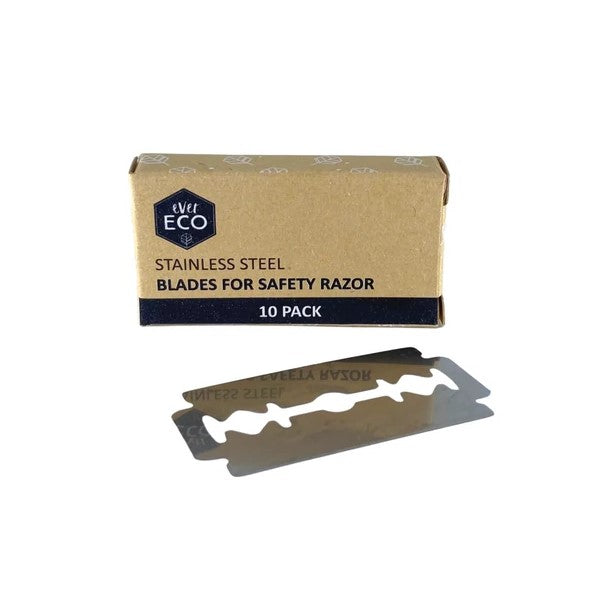 Safety Razor Replacement Blades - 10 Pack - Ever Eco -