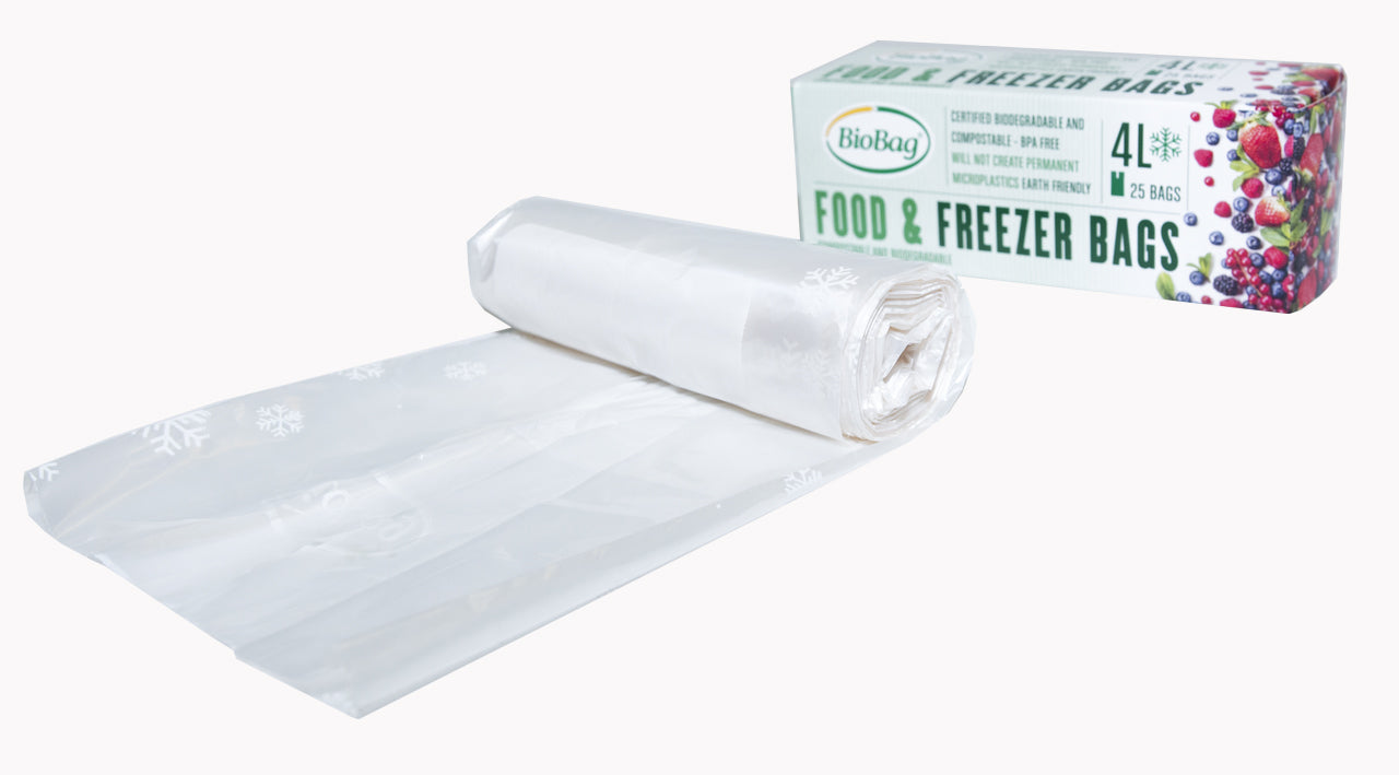 Freezer Bag - 4 litre - 25 pack - BioBag -