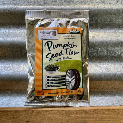 Raw Australian Pumpkin Seed Flour - Pepo Farms -