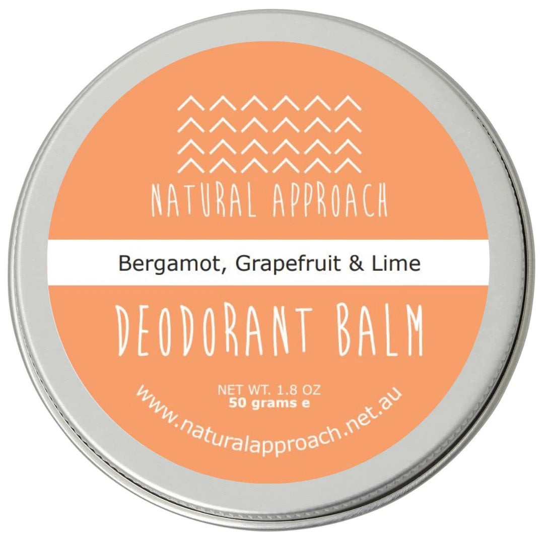 Cream Deodorant - 50g - Natural Approach - Bergamot Grapefruit & Lime