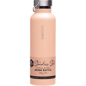 Insulated Drink Bottle - 750ml - Ever Eco - Los Angeles Peach