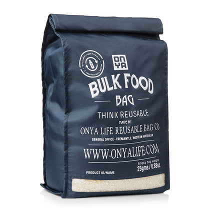 Bulk Food Bag - Onya - Charcoal / Large