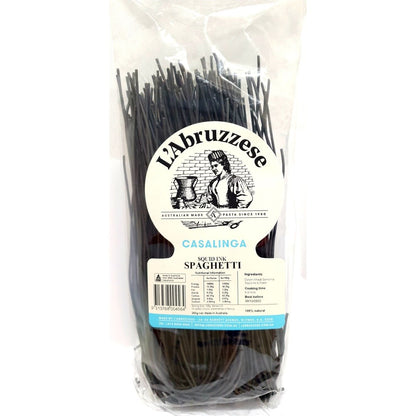 Squid Ink Spaghetti - 250g -