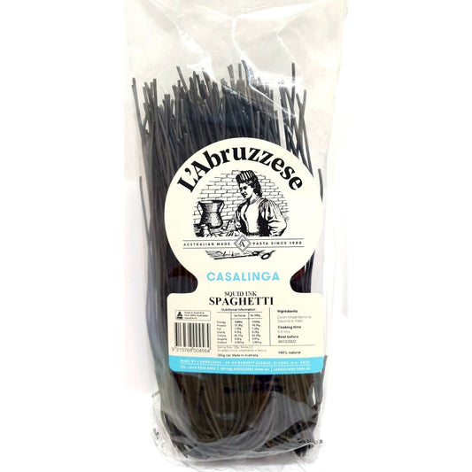 Squid Ink Spaghetti - 250g -