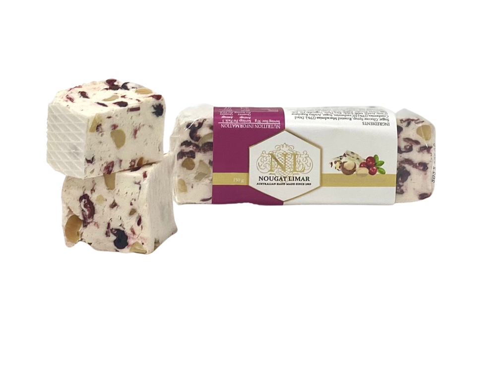 Nougat Limar - Wild Berry & Macadamia - 150g -