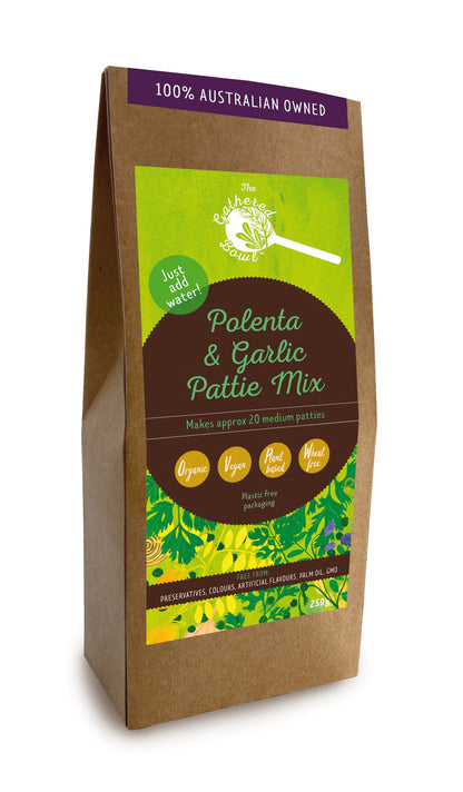 The Gathered Bowl Pattie Mixes - Polenta & Garlic