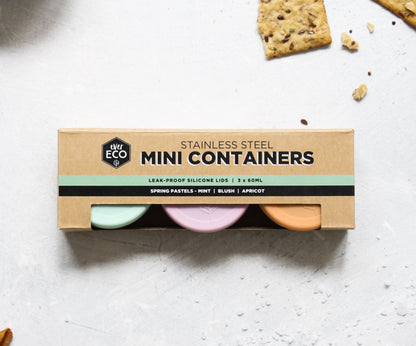 Stainless Container - Mini - 3 pack - Ever Eco -