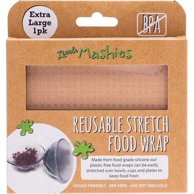 Reusable Stretch Silicone Food Wrap XL - Little Mashies - XLarge