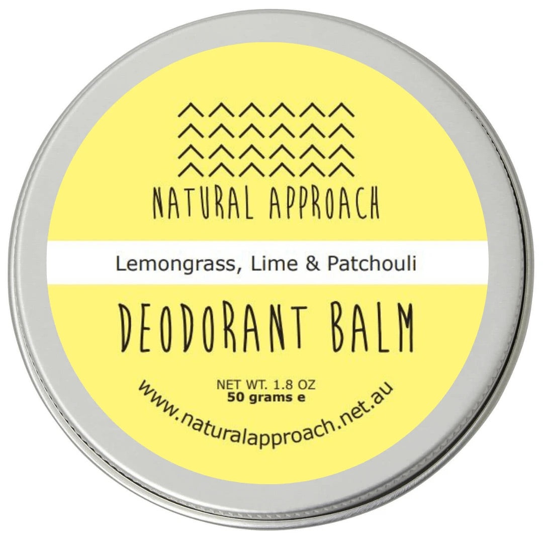 Cream Deodorant - 50g - Natural Approach - Lemongrass Lime & Patchouli