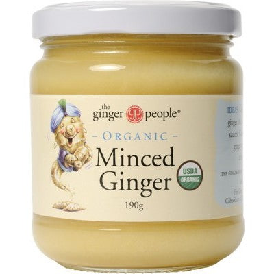 Minced Organic Ginger - The Ginger People - 190g -