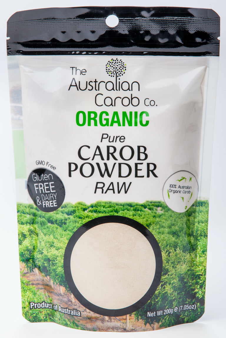 Pure Australian Organic Carob Powder - 200g - Australian Carob Co. - Raw