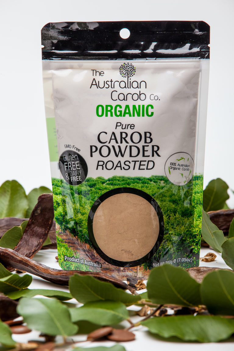 Pure Australian Organic Carob Powder - 200g - Australian Carob Co. - Roasted